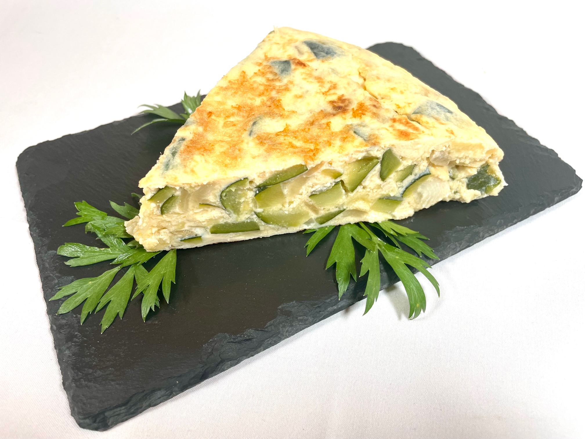 Zucchini omelette